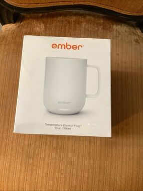 Ember 10oz Temperature Control Smart Mug 2 White CM191002US New factory sealed